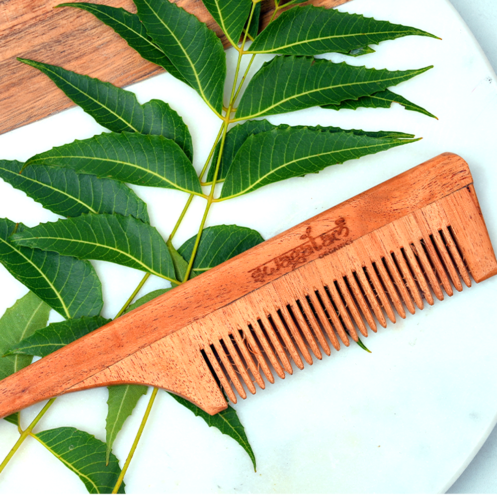 Neem Wood Tail Comb